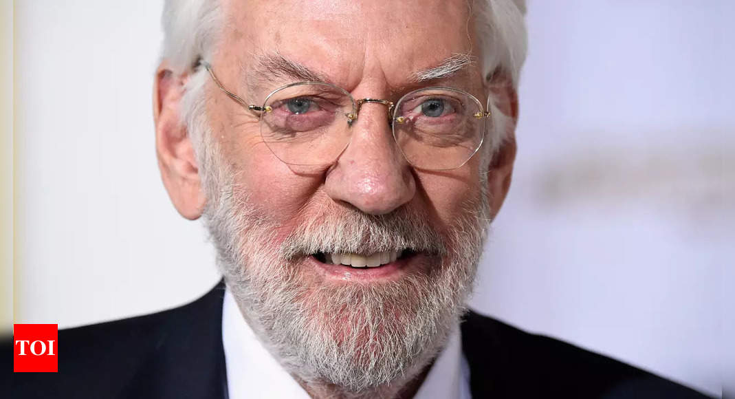 Legendary Hollywood actor Donald Sutherland has died at age 88 following a long illness.