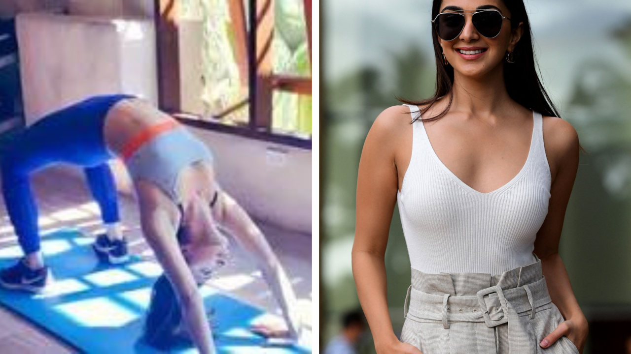International Yoga Day 2024: Kiara Advani Masters Chakrasana, Showcases
