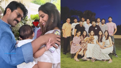 Ram Charan and Upasana Kamineni celebrate daughter Klin Kaara's first birthday with a jungle-themed party