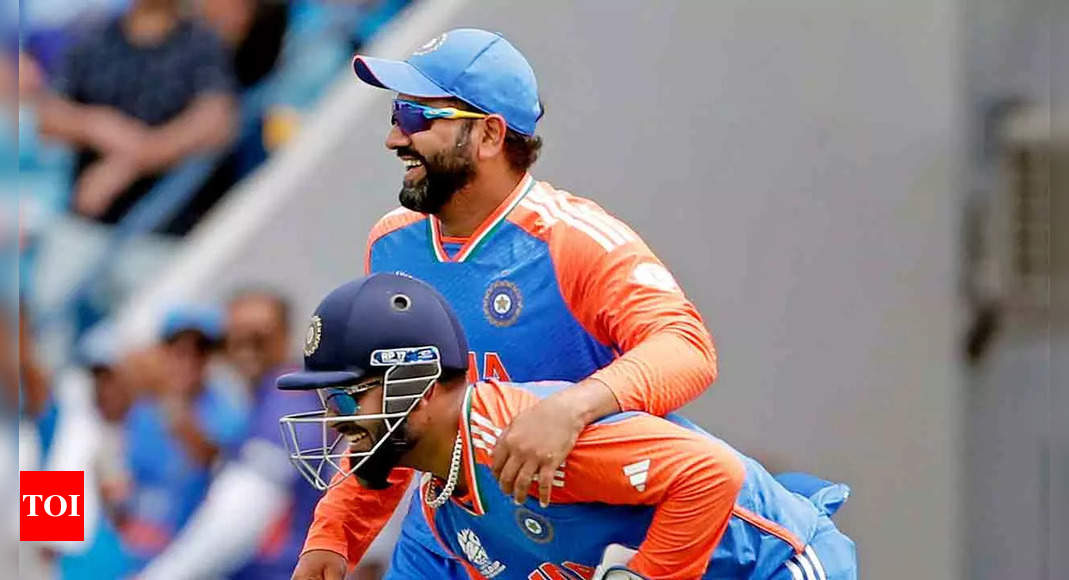 'All yours…': Rohit Sharma to Rishabh Pant after keeper calls for a catch – Watch | Cricket News – Times of India
