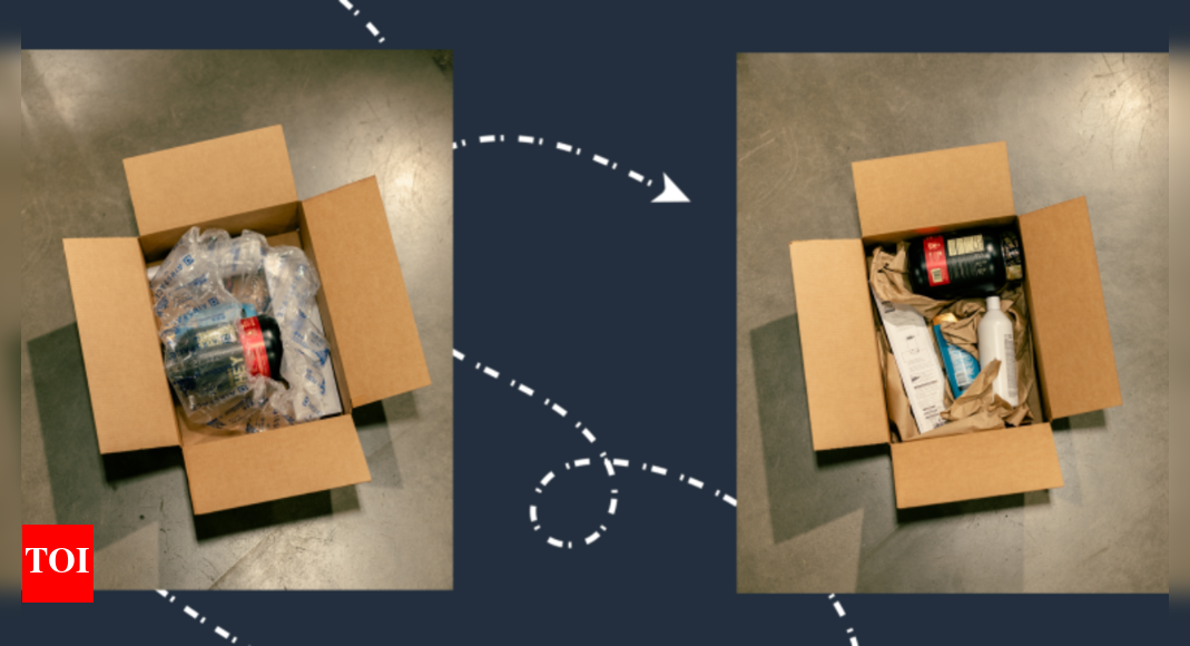 Amazon is replacing plastic air pillows from its packaging with paper