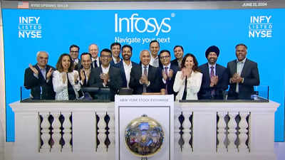 Infosys rings opening bell on New York Exchange: What India's second-largest IT company said on the occasion