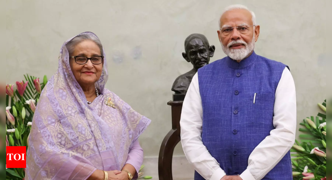 Hasina to meet PM Modi today, sign several pacts |  News from India