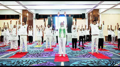 PM: World looking at yoga as powerful agent of global good