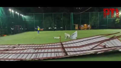 Football game turns tragic as tin cover collapses in Thane; 9 children injured