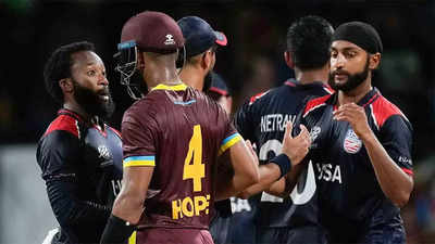 T20 World Cup: Roston Chase, Shai Hope star in West Indies' nine-wicket win  against USA | Cricket News - Times of India