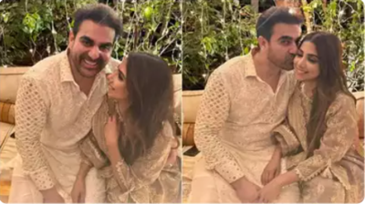 Arbaaz Khan serves 'husband goals' as he drops wife Shura Khan at airport - WATCH video