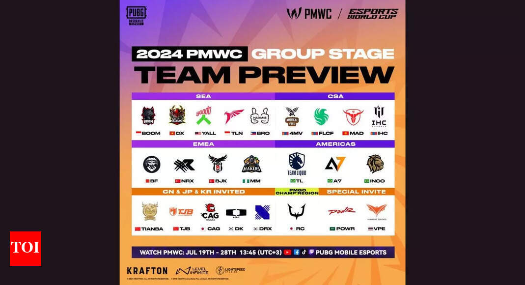 PUBG Mobile World Cup 2024: Dates, participating teams, prize pool, and