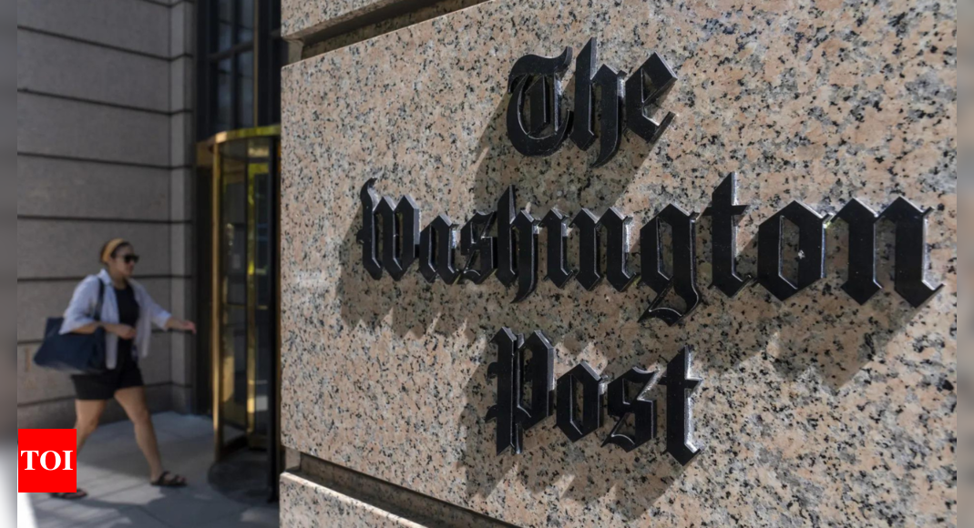 Editor opts out of Washington Post top job over UK phone tap link – Times of India