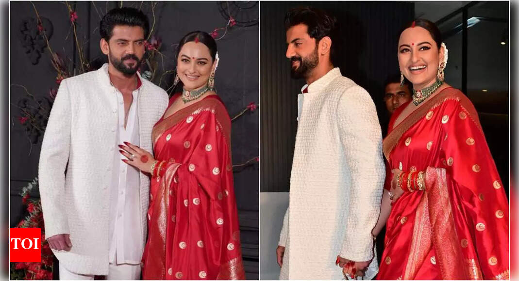 Sonakshi Sinha and Zaheer Iqbal Wedding LIVE Updates: Newlyweds make