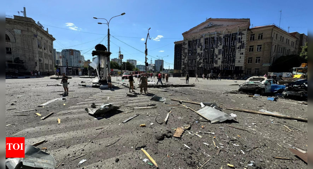 Russian bomb attack kills three, leaves 52 injured in Ukraine's Kharkiv ...
