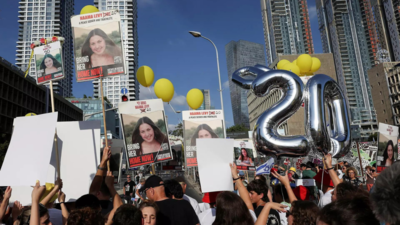  Israeli hostage's mom pens emotional letter as thousands rally to mark her birthday