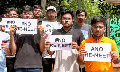 Candidates express dismay over NEET PG postponement, hold protest in Rajkot against NEET UG re-exam: Here's what they said