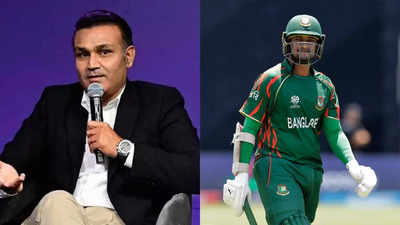 'He needs to make way for youngsters': Virender Sehwag takes on Shakib Al Hasan after poor show against India