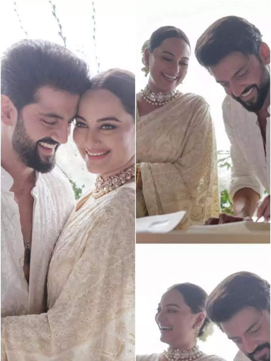 Sonakshi Sinha and Zaheer Iqbal are now man and wife | Times of India