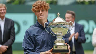 Sinner beats Hurkacz to win first title on grass at Halle Open