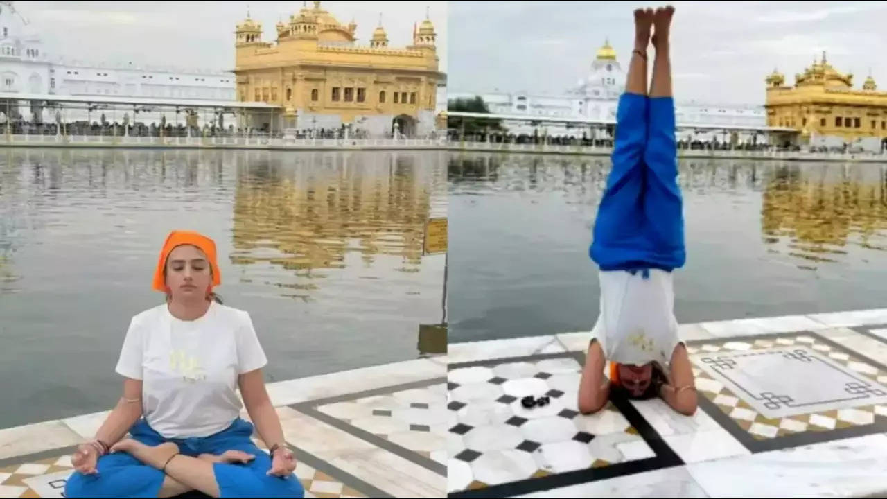 Who is Archana Makwana? Fashion designer in eye of storm over yoga at Golden Temple – Times of India