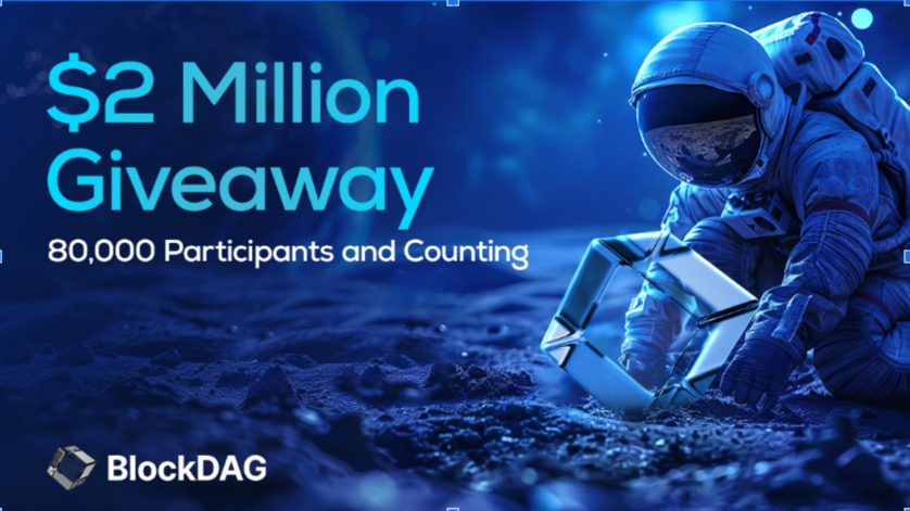 BlockDAG announces $2M giveaway; XRP price forecast suggests stability as injective drops