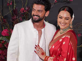 
Sonakshi Sinha embraces tradition: Alta adorns hands at her elegant wedding to Zaheer Iqbal
