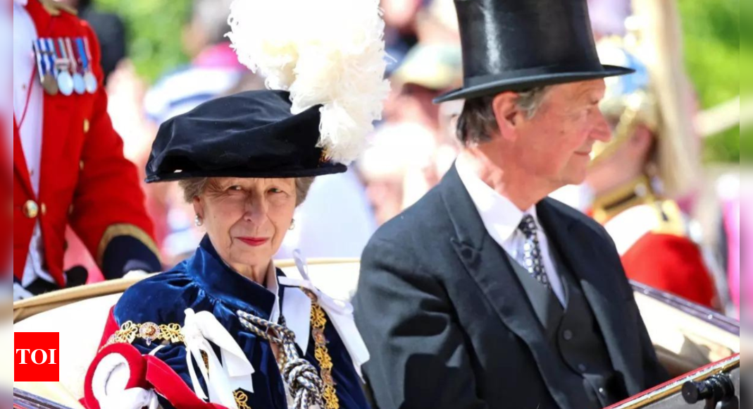 Britain Royal family: Princess Anne hospitalised after sustaining minor injuries – Times of India