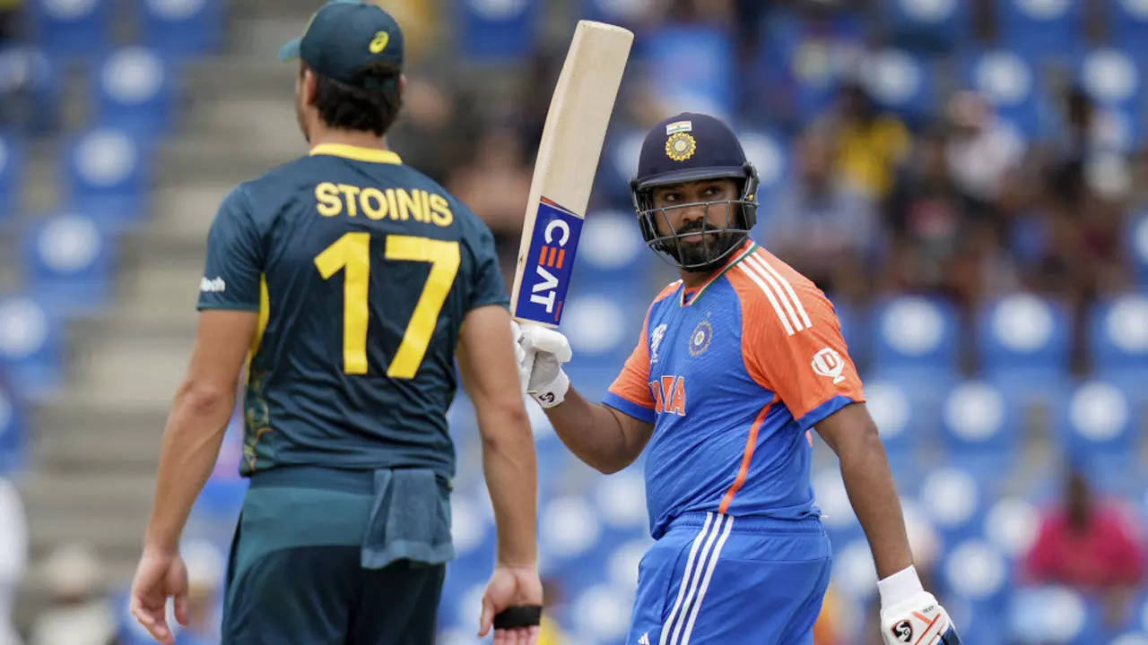 Rohit Sharma smashes fastest fifty of T20 World Cup 2024 – Times of India