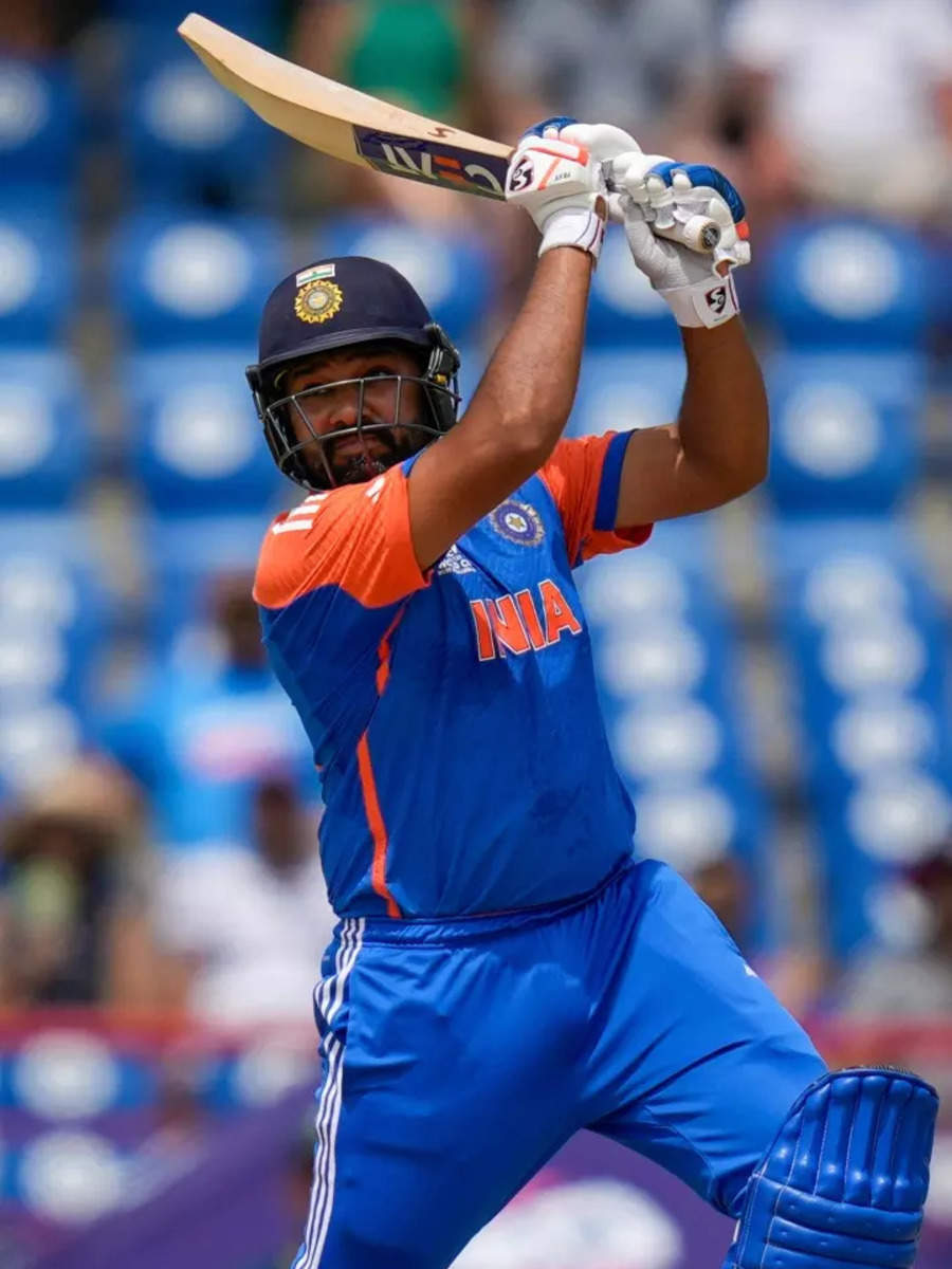 6 records broken by Rohit Sharma in T20 World Cup game against ...