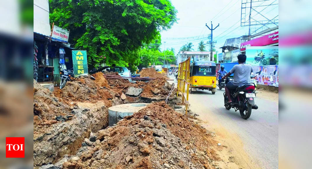 Drainage Lines: Drainage lines in Anakaputhur, Pammal only by Sept ...