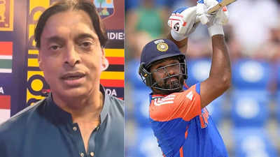 Watch: 'Rohit Sharma ne kya fainti lagayi hai Mitchell Starc ki' - Shoaib Akhtar lauds India captain's knock in win over Australia