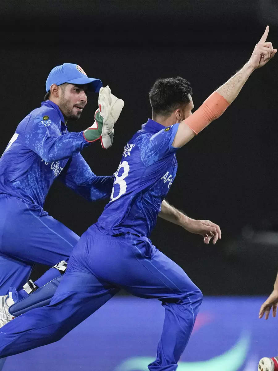In Pics: Afghanistan into T20 WC semi-finals, Australia out