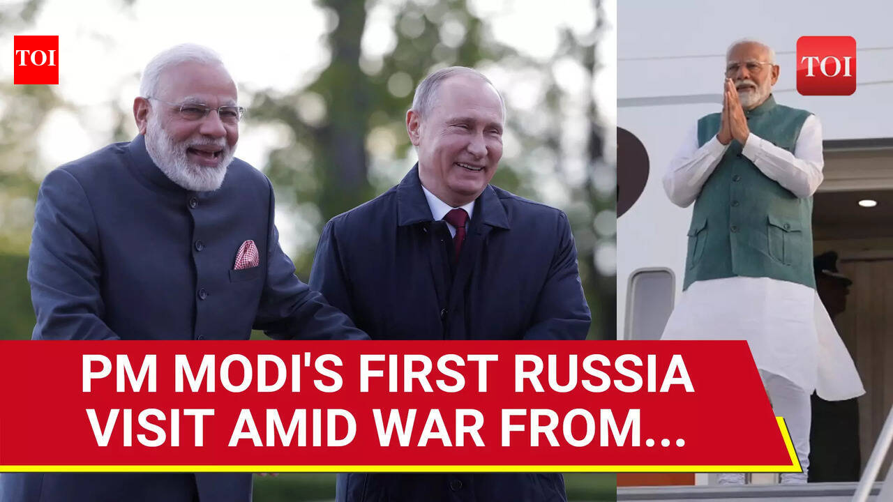 Big! Modi-Putin Meet In Russia; Indian PM's First Visit Amid Ukraine War