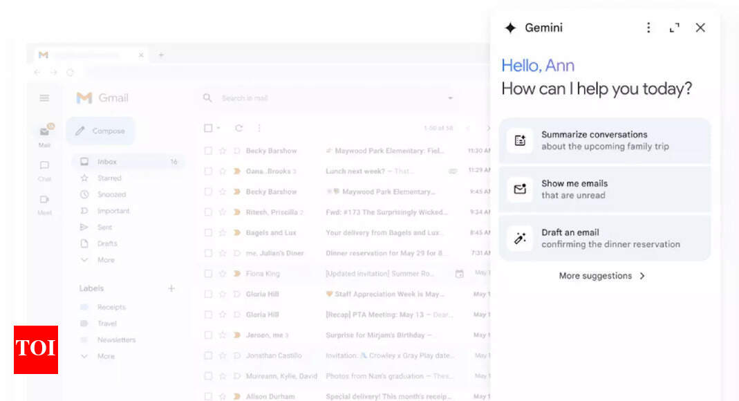 Google is rolling Gemini-powered features to Gmail on web, Android and ...