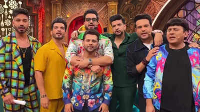 Laughter Chefs: Vicky Jain, Rahul Vaidya, Aly Goni and all the boys recreate Heeramandi’s iconic dialogue ‘Ek Baar Dekh Lijiye’; watch