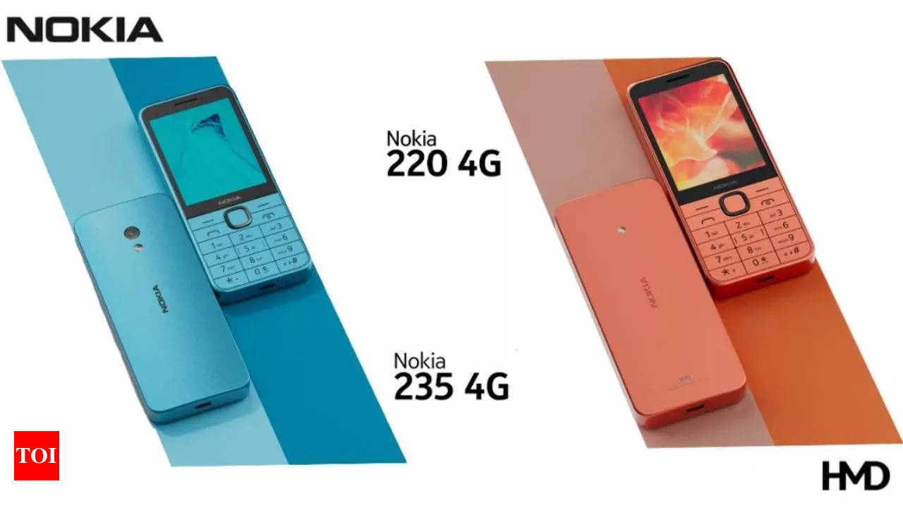 Nokia 235 4G (2024) and Nokia 220 4G (2024) feature phones launched in  India: Price, specs and more - Times of India