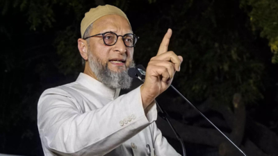 'Grounds for disqualification from Lok Sabha': BJP on Owaisi's Palestine chant