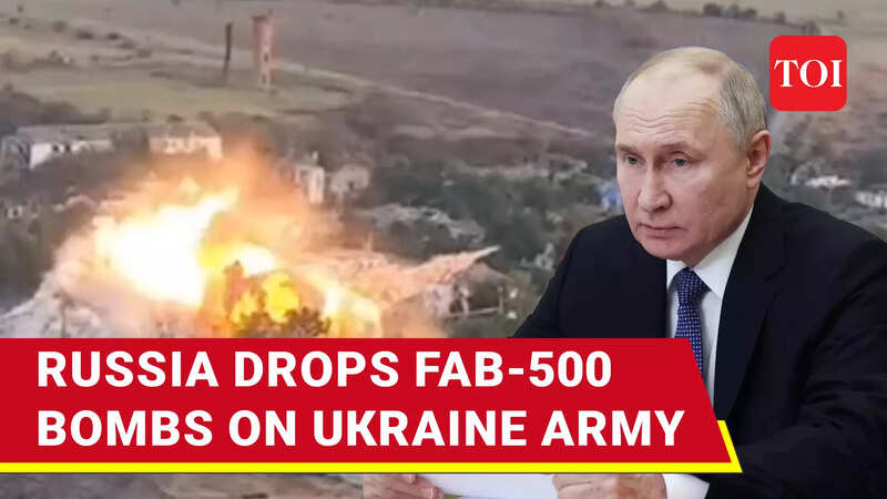 Russia Claims To Have Bombed Ukrainian Command Post With FAB-500 Bombs