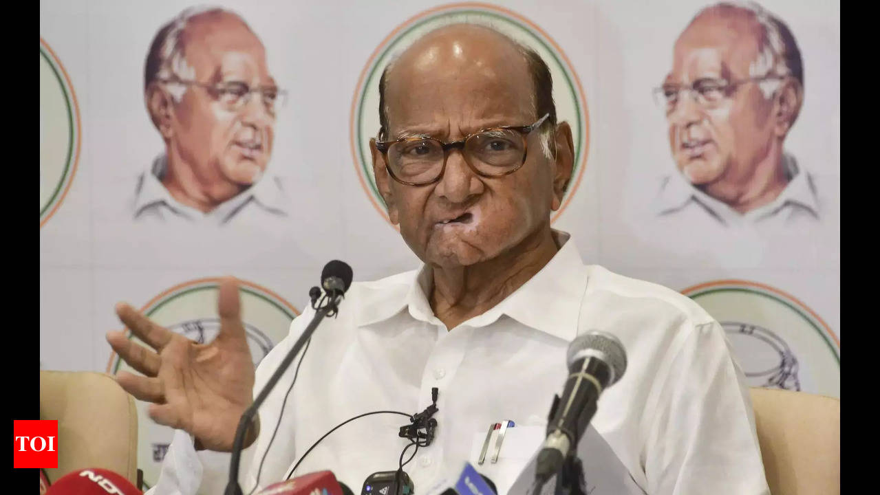 Didn't want fight but should have got deputy Speaker post: Sharad Pawar |  Mumbai News - Times of India