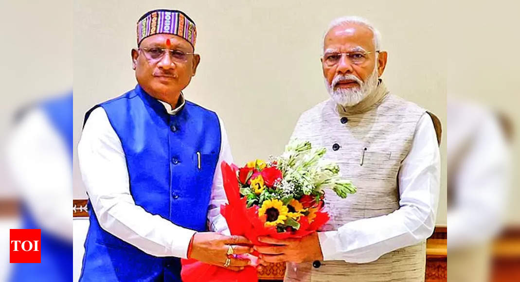 Chhattisgarh Chief Minister Chhattisgarh Cm Vishnu Deo Sai Meets Pm Modi And Home Minister 3709