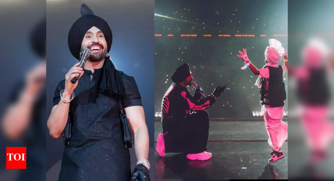 Punjabi singers & kids on stage marketing or audience connect