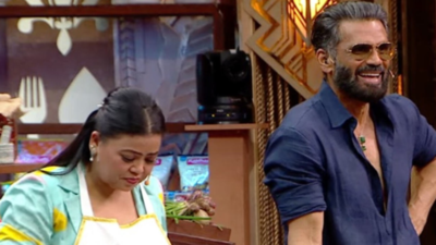 Laughter Chefs: Suniel Shetty has a special request for Bharti Singh to cook; Krushna Abhishek and others react