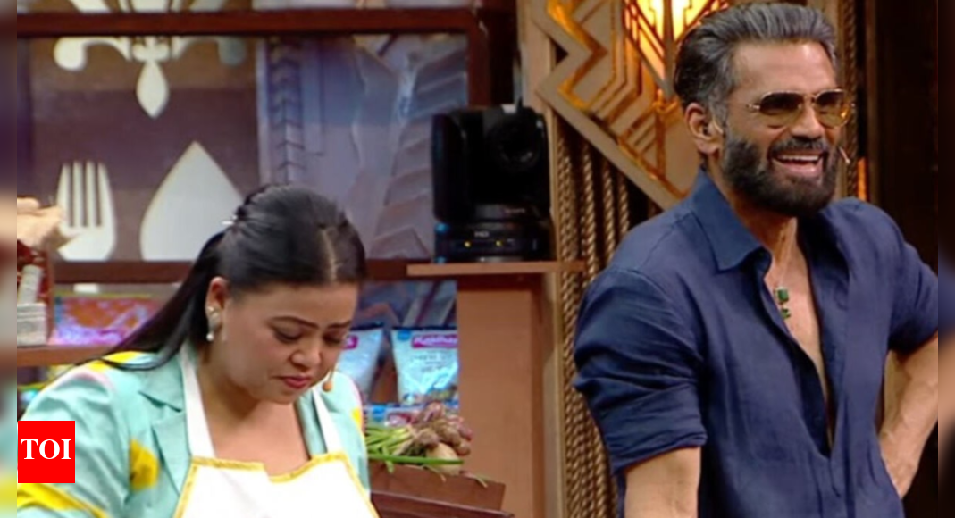 Laughter Chefs: Suniel Shetty has a special request for Bharti Singh to ...