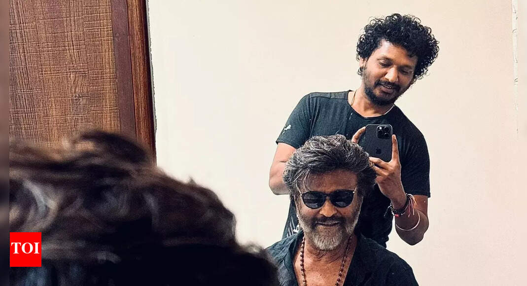 Lokesh Kanagaraj shares Rajinikanth's first look from 'Coolie' amid