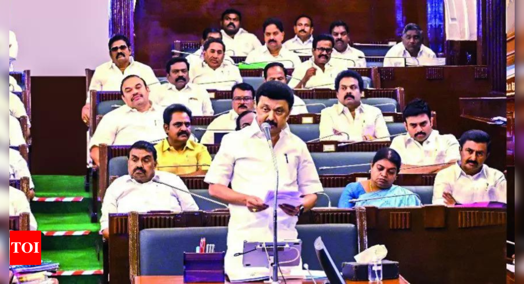 Tamil Nadu assembly urges Centre to undertake caste census | India News – Times of India