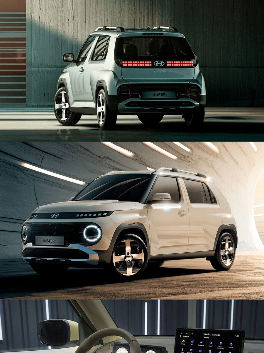 Hyundai Inster Micro EV Revealed With 315 Km Range, Hyundai Inster, EV ...