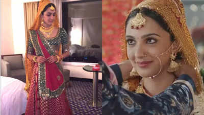 Kiara Advani treats fans with an old photo from 'M.S. Dhoni' wearing Sakshi Dhoni's wedding outfit