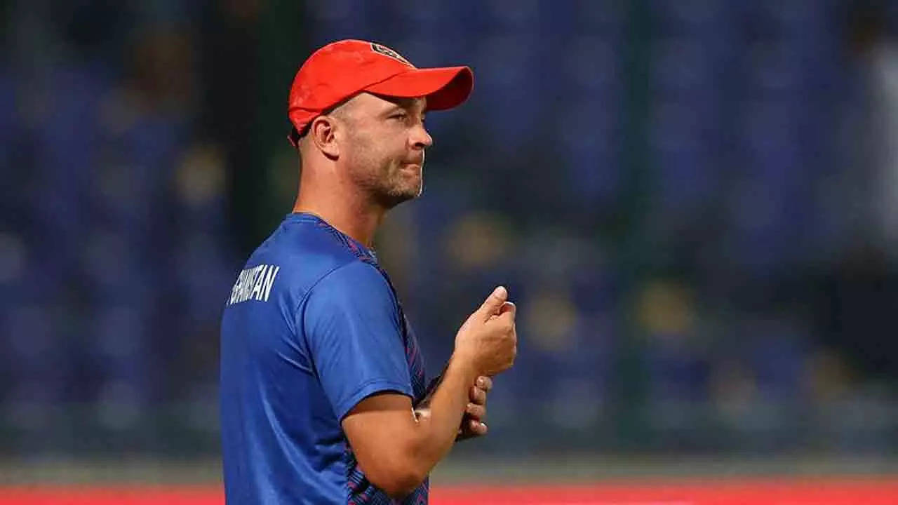 T20 World Cup: Jonathan Trott slams semifinal pitch – Times of India