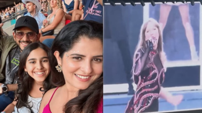 Shark Tank India's Aman Gupta calls his daughter Swiftie as they attend the concert; writes 'Is Taylor Swift a cult and a Phenomenon?'