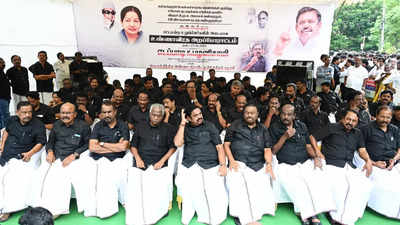 Kallakurichi hooch tragedy: AIADMK holding hunger strike in Chennai