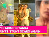 Priyanka Fights Filming Injuries with Malti's Cuddles &...Garlic?! Desi Girl's 'Nuskha' for Healing