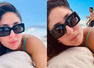 Saif photobombs Kareena's beach selfie in London