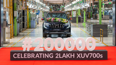 Mahindra XUV 700 hits two lakh production milestone in under three years: Gets two new colour options
